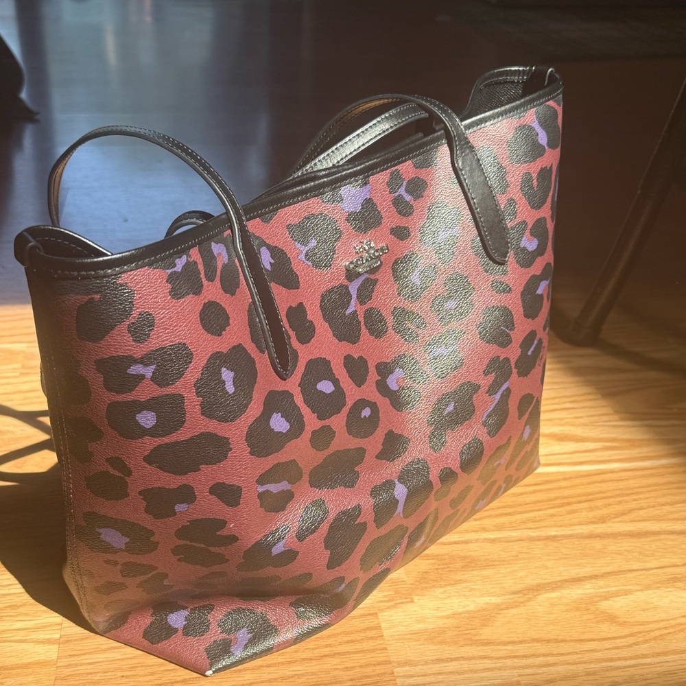Leopard Print Tote Bag